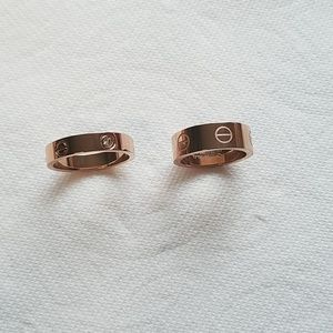 Replica love rings